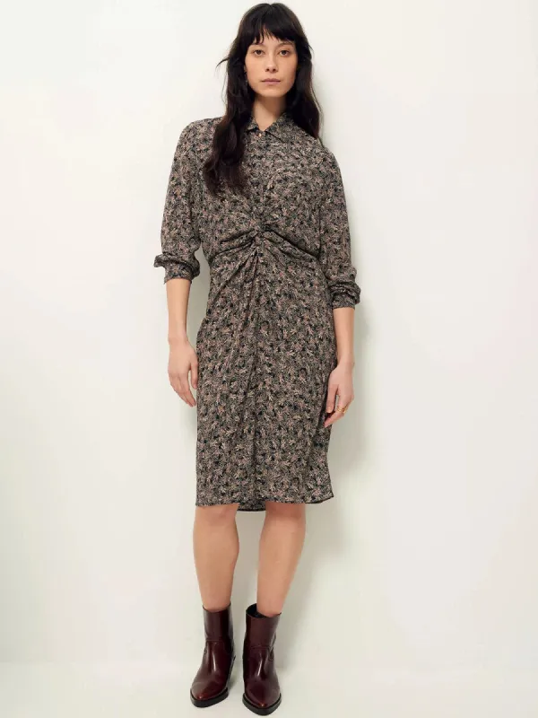 Holdina Print Midi Dress made by Sessun