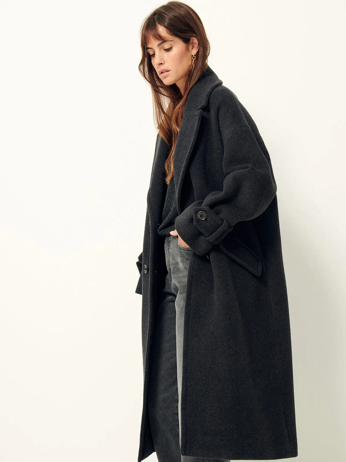 Mia Coat – Brown sold by iris product image thumbnail 4