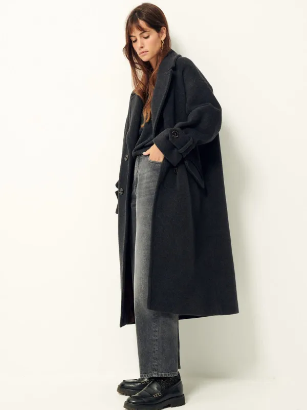 Mia Coat – Brown made by iris