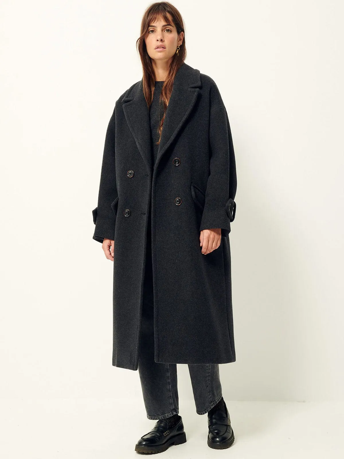 Mia Coat – Brown sold by iris product image thumbnail 5