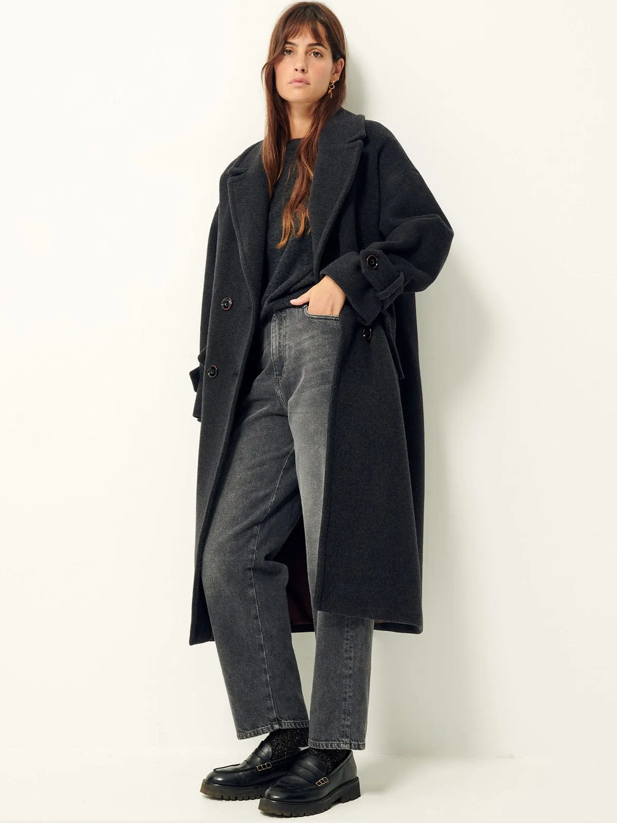 Mia Coat – Brown sold by iris product image thumbnail 2