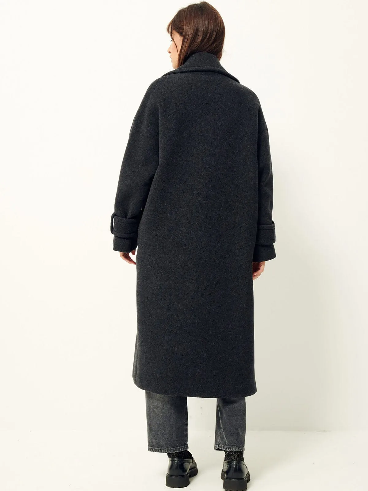 Mia Coat – Brown sold by iris product image thumbnail 3