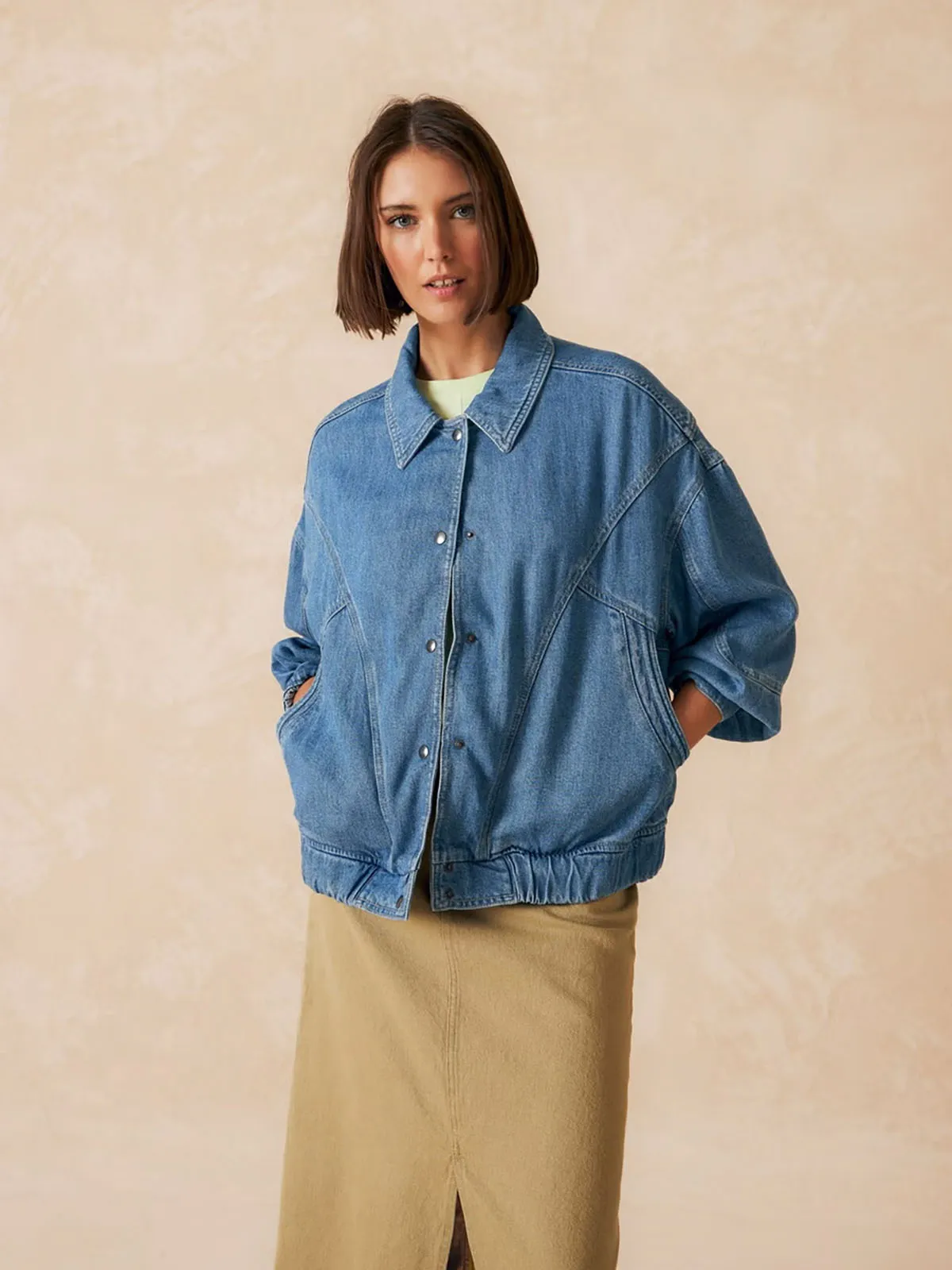 Fluid Denim Jacket sold by iris product image thumbnail 2