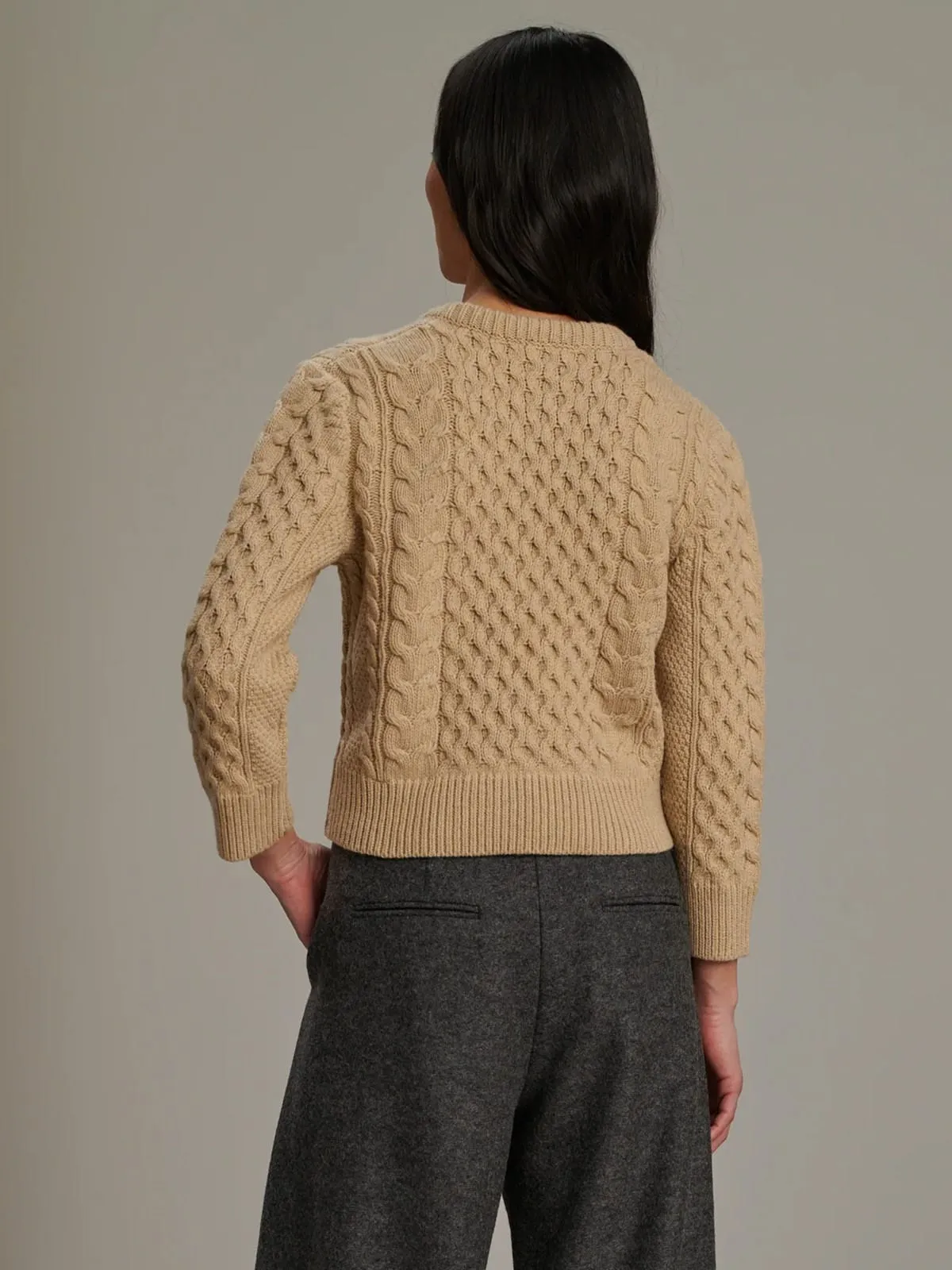 Conrad Cardigan – Beige sold by iris product image thumbnail 4