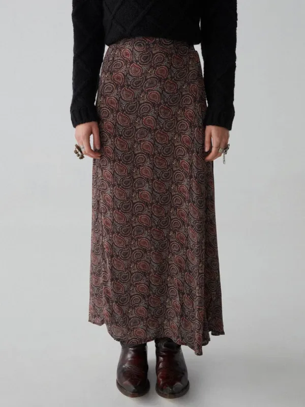 Lulu Maxi Skirt - Print sold by iris