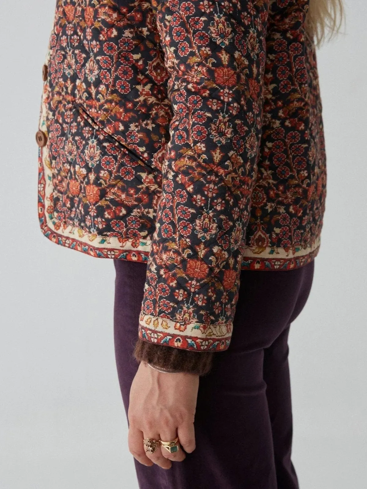 Wilson Print Jacket – Multi sold by iris product image thumbnail 4