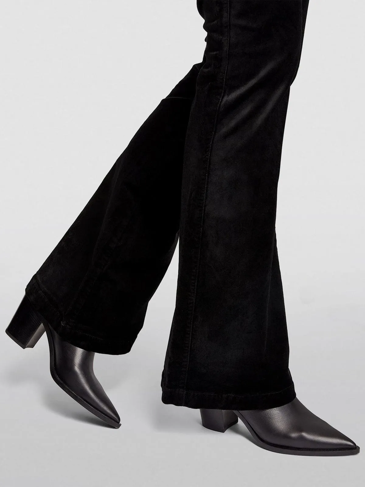 Lou Lou Velvet Trousers - Black sold by iris product image thumbnail 3