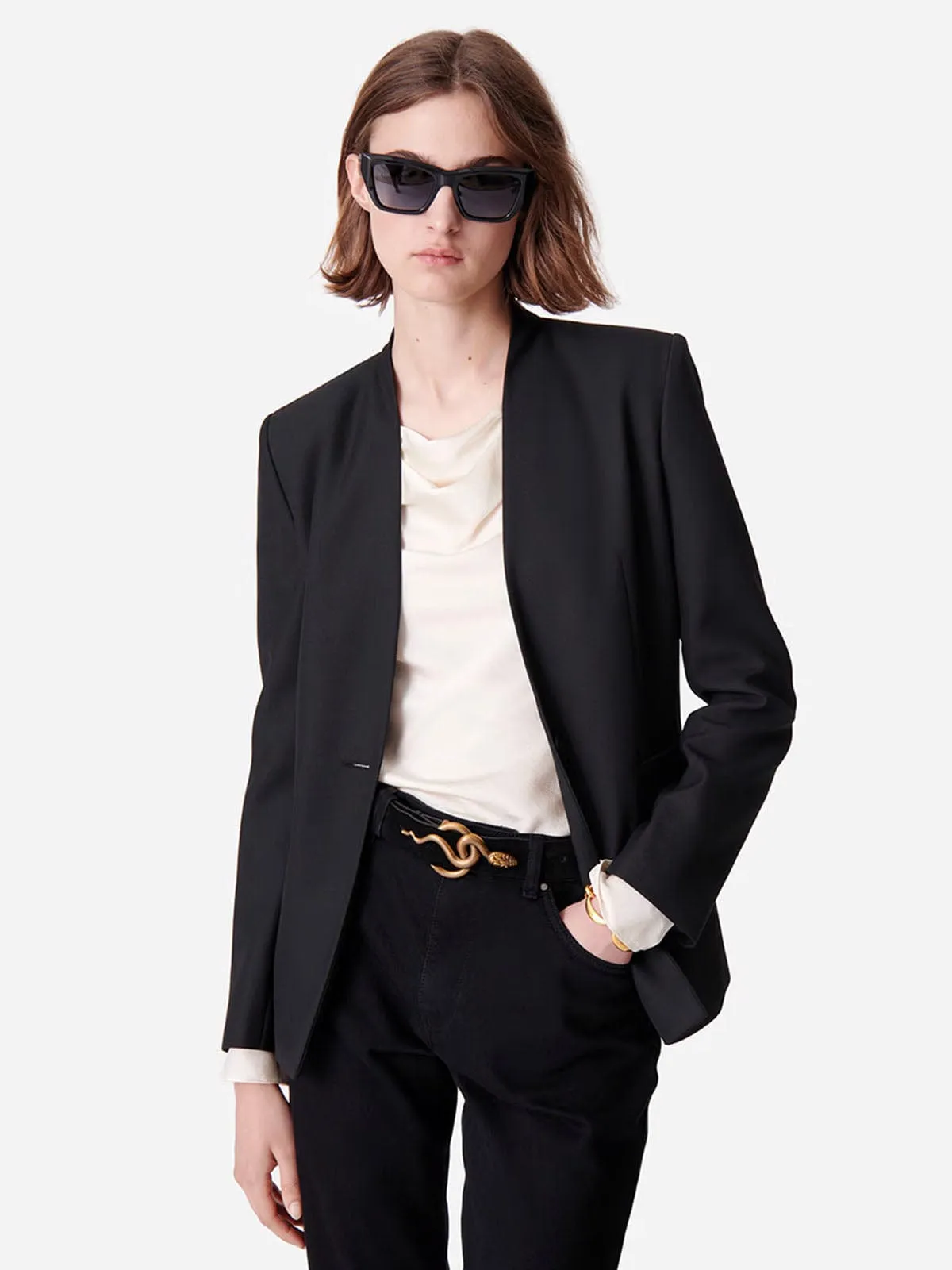 Diona Blazer - Black sold by iris product image thumbnail 3