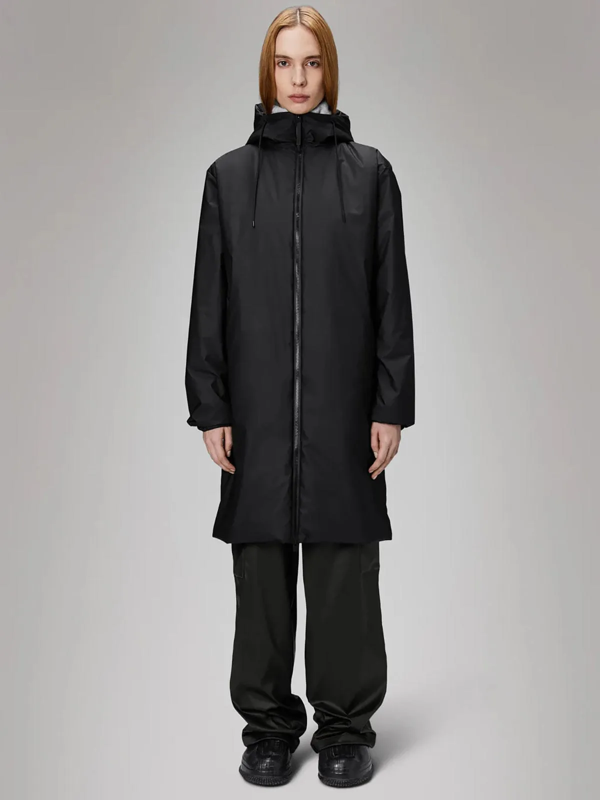 Lohja Longer Insulated Jacket - Black sold by iris