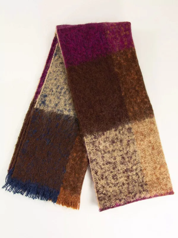 Clelio Scarf – Purple made by iris