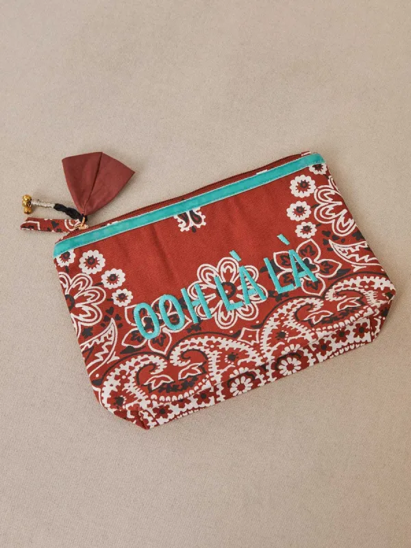 Eva Ooh Pouch – Red made by iris