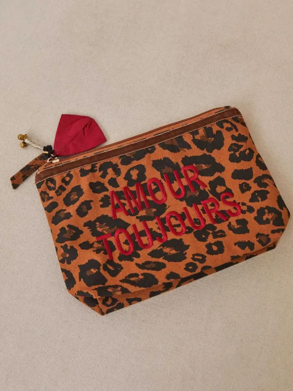 Eva Amour Pouch – Leopard sold by iris