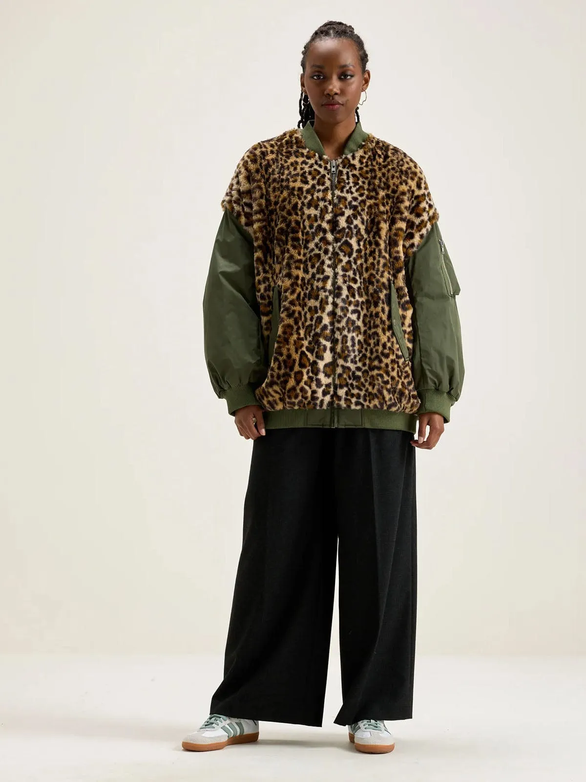 Highway Coat - Leopard sold by iris product image thumbnail 4
