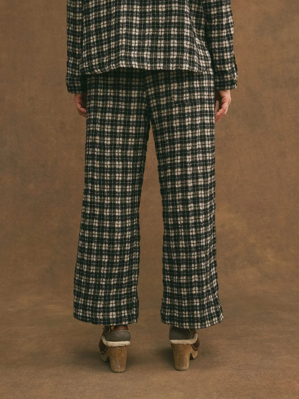 Harpe Check Pants - Black & White sold by iris product image thumbnail 3