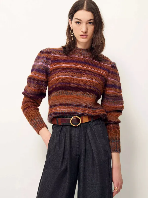 Tolosa Button Sweater – Multi made by iris