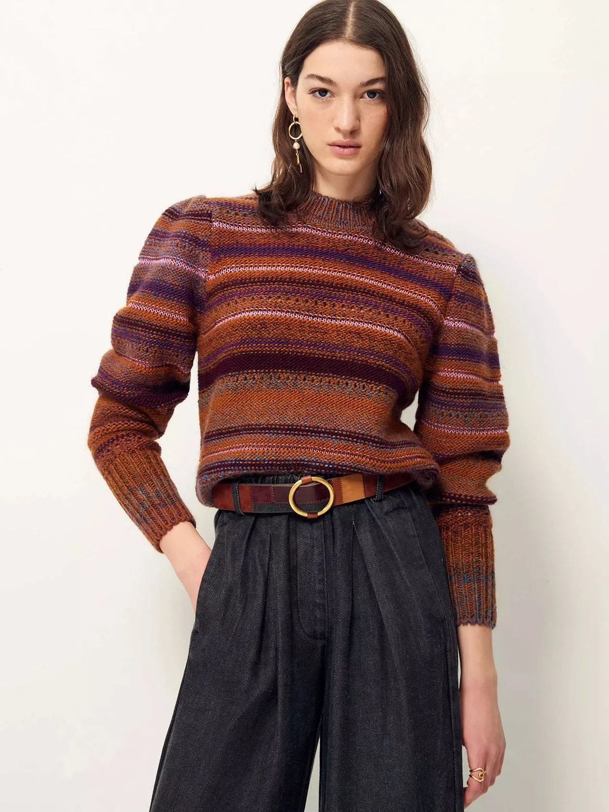Tolosa Button Sweater – Multi sold by iris