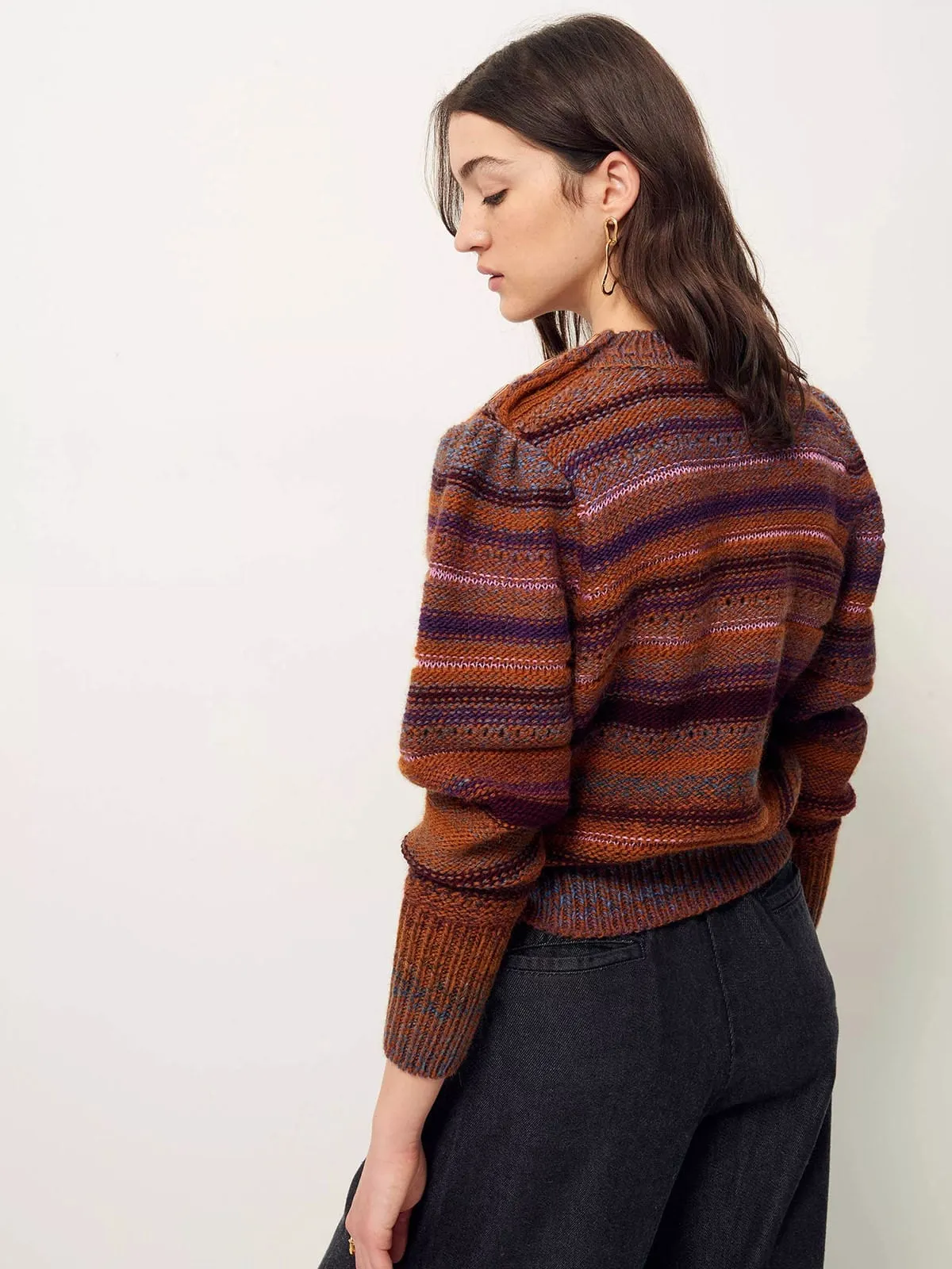 Tolosa Button Sweater – Multi sold by iris product image thumbnail 3