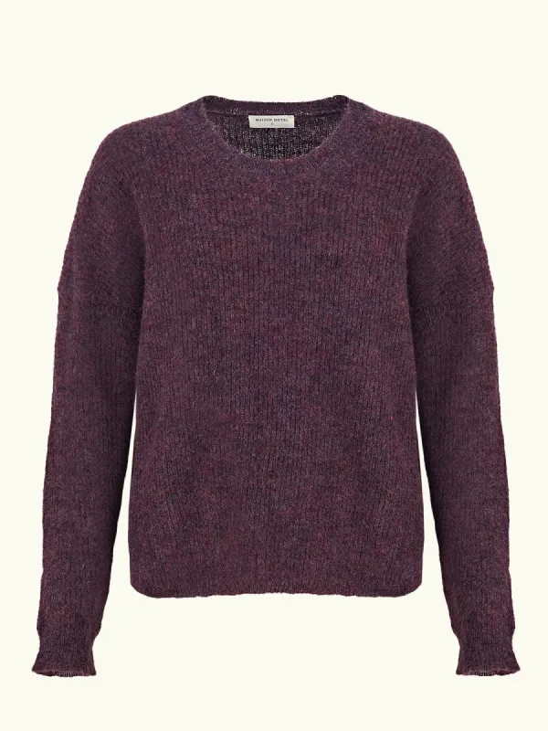 Philippo Sweater – Mauve made by iris