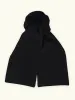 Ribbed Scarf - Black sold by iris