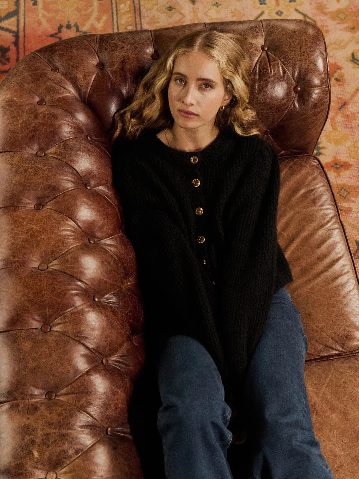 Mirabelle Cardigan - Black sold by iris product image thumbnail 2