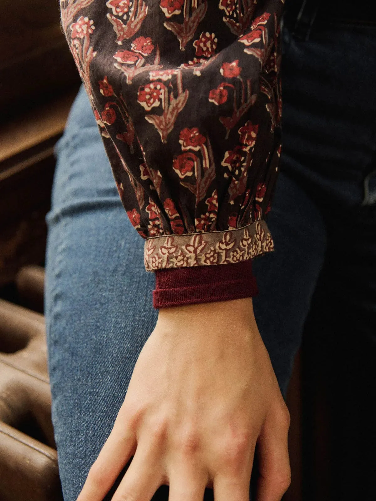 Tina Blouse - Print sold by iris product image thumbnail 3