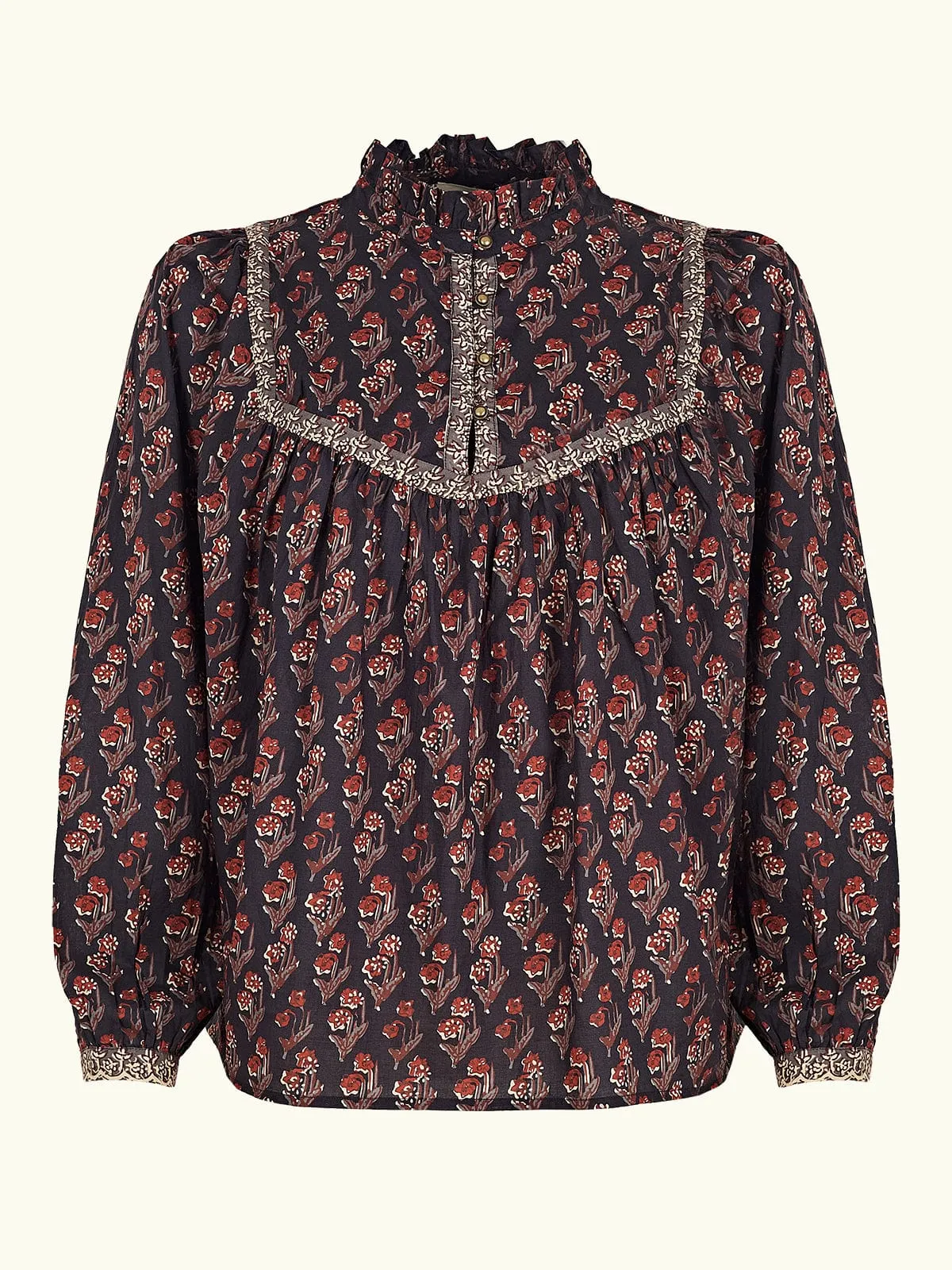 Tina Blouse - Print sold by iris product image thumbnail 4