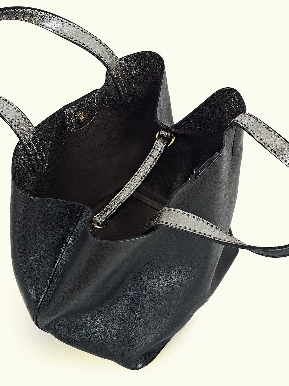 Sweetie Mini Tote Bag - Black sold by iris product image thumbnail 5