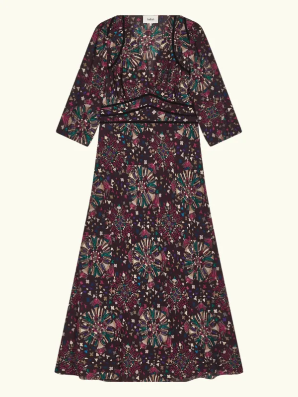 Fazia Maxi Dress - Anthracite made by iris