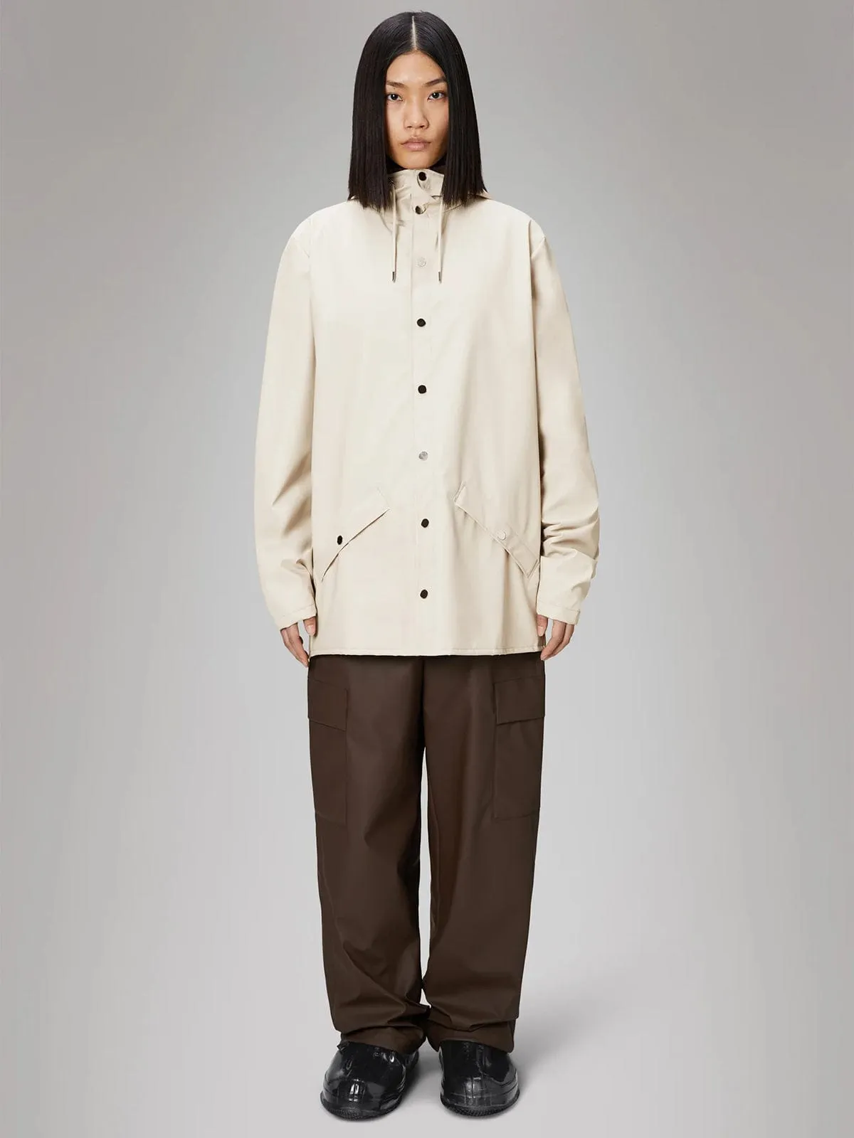 Waterproof Rain Jacket - Cream sold by iris product image thumbnail 2