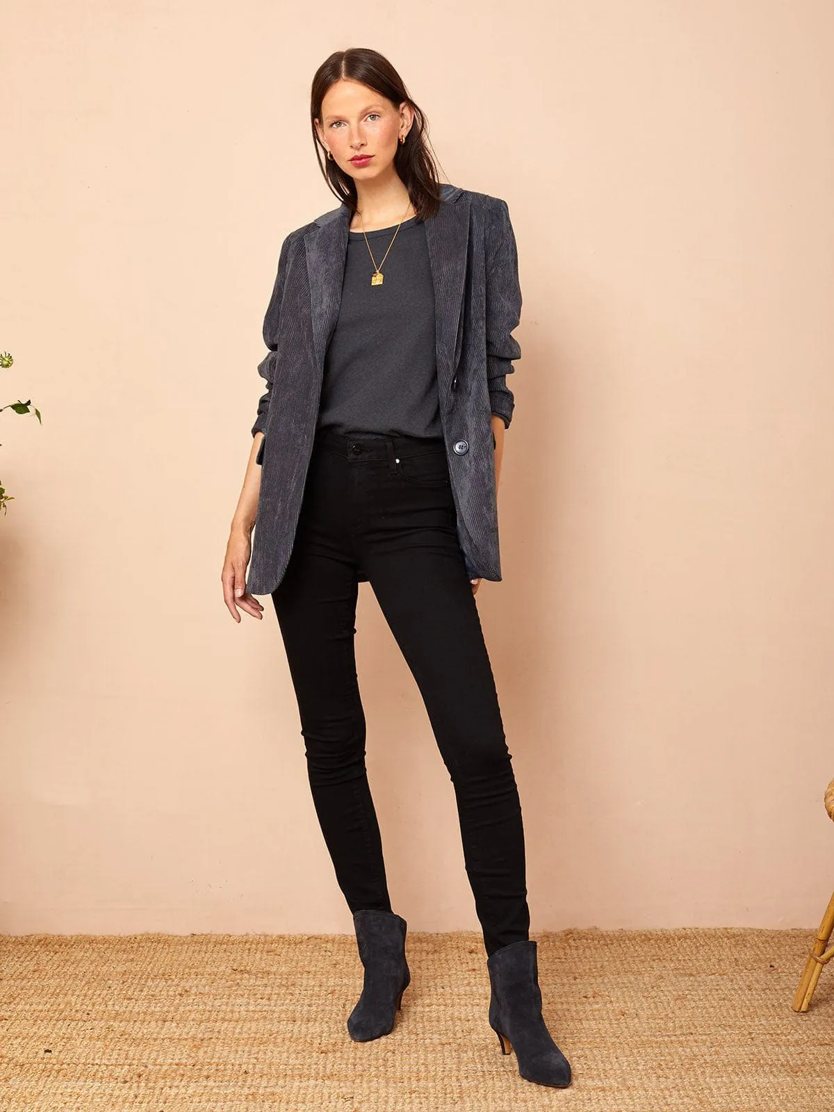 Cynthia Cord Blazer – Blue sold by iris product image thumbnail 3