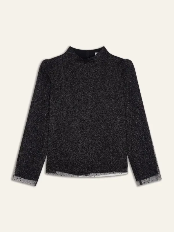 Raba Evening Top - Black made by ba&sh