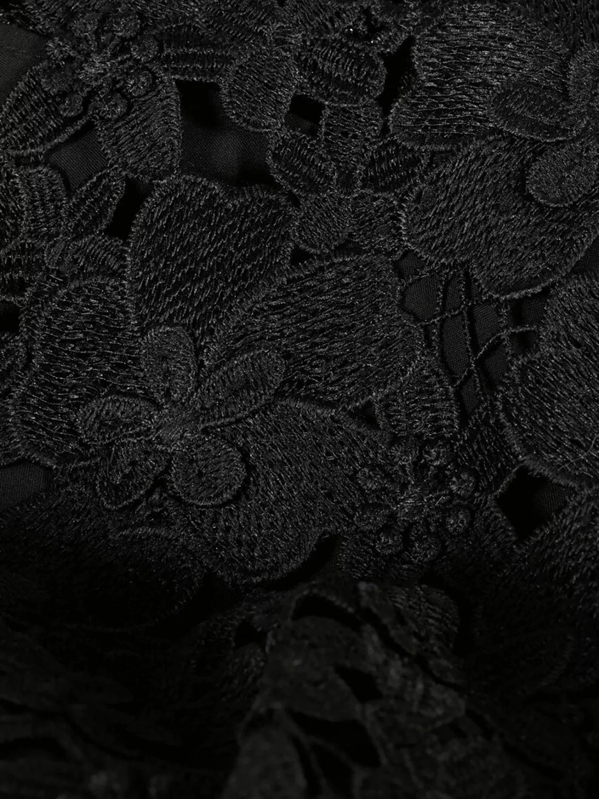 Paul Lace High Neck Top - Black sold by iris product image thumbnail 4