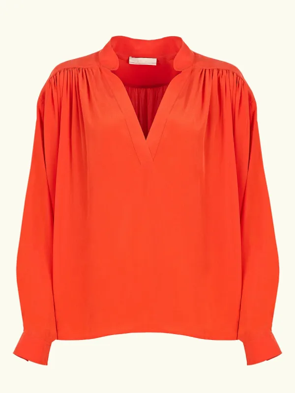 Calvin Blouse - Orange sold by iris