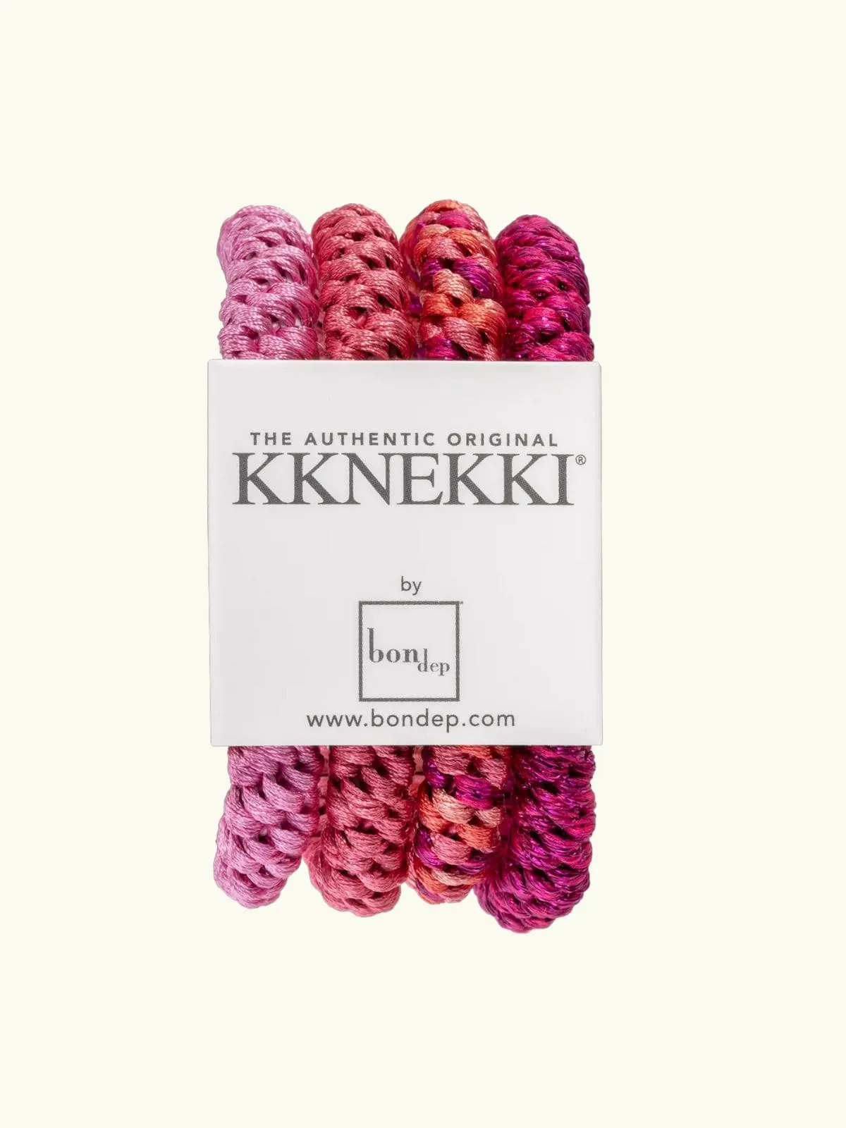 Bon Dep Hair Tie Bundle - Pink sold by iris