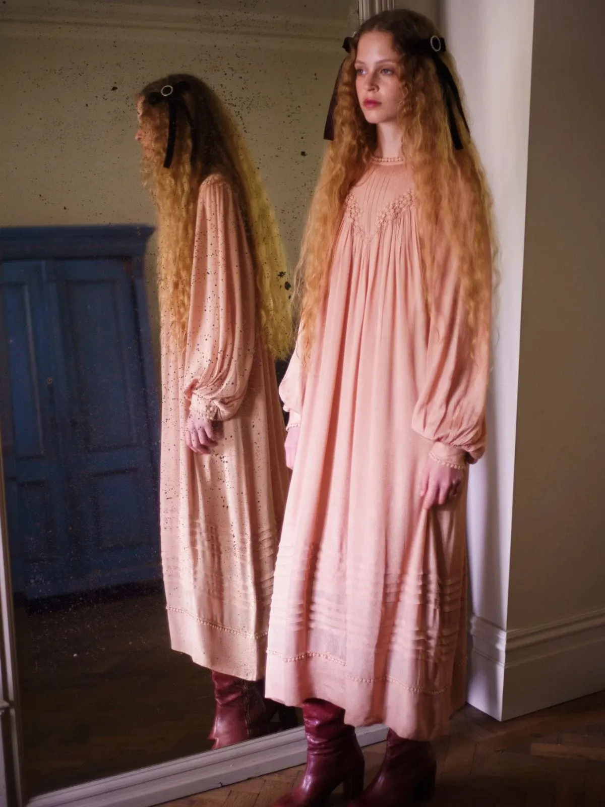 Celia Dress - Beige sold by iris product image thumbnail 2