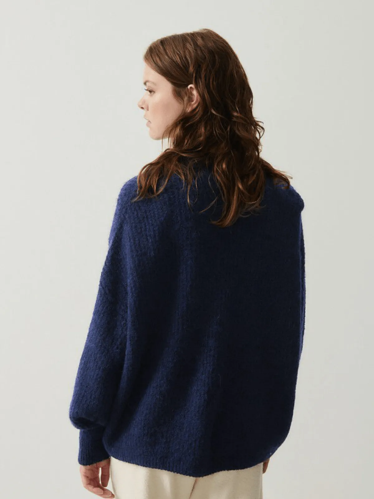East Open Cardigan - Navy sold by iris product image thumbnail 3