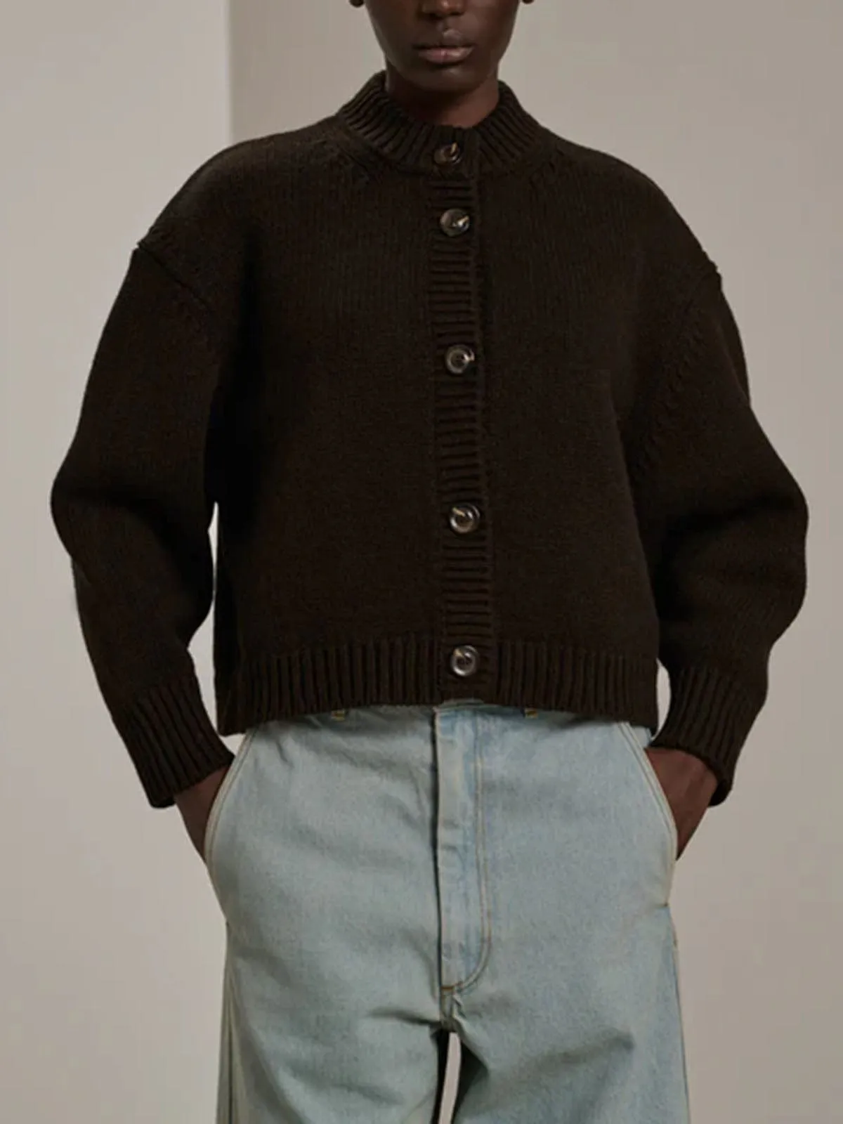 Leonard Cardigan – Brown sold by iris product image thumbnail 2