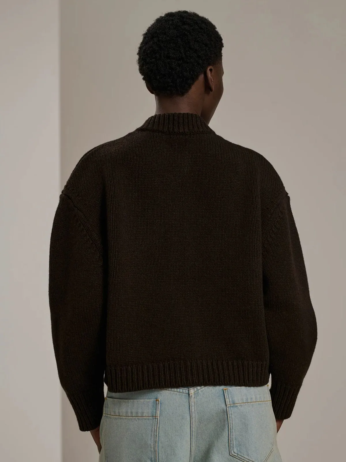 Leonard Cardigan – Brown sold by iris product image thumbnail 3