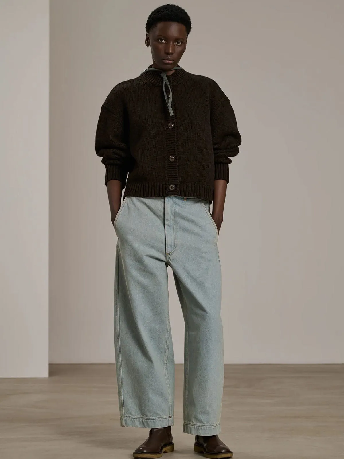 Leonard Cardigan – Brown sold by iris product image thumbnail 4