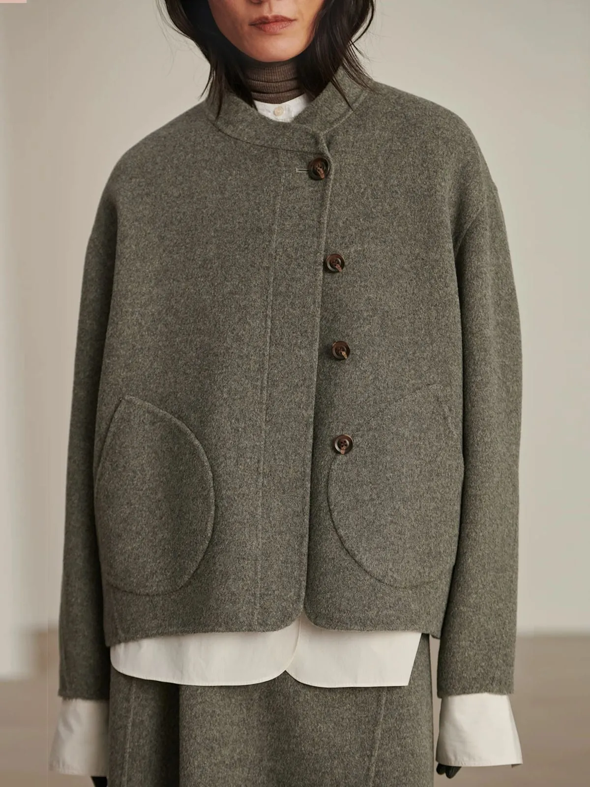 Windsor Coat – Grey sold by iris product image thumbnail 5