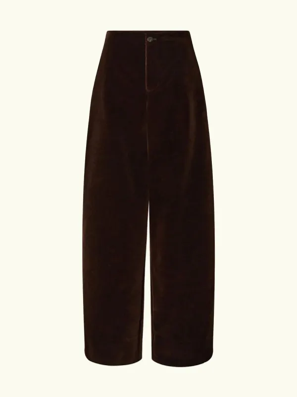Celestin Trousers – Maroon sold by iris