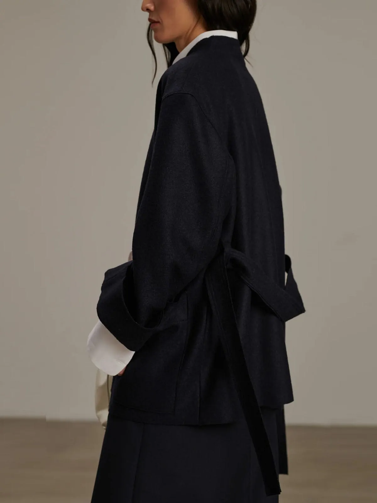 Balme Kimono – Navy sold by iris product image thumbnail 2