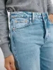 Light Wash Full Length Wide Length Jeans sold by iris