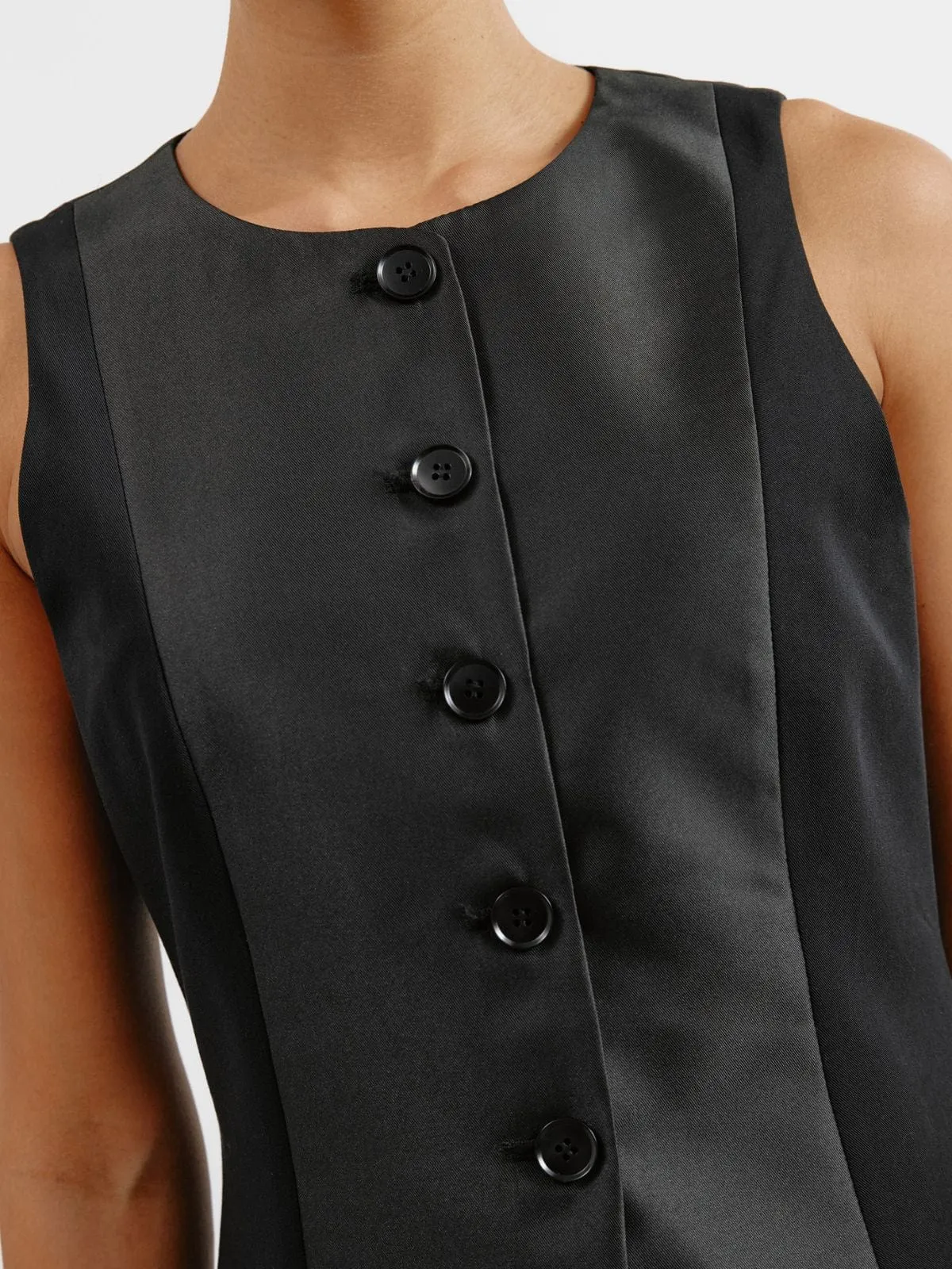 Tuxedo Waistcoat - Black sold by iris product image thumbnail 3