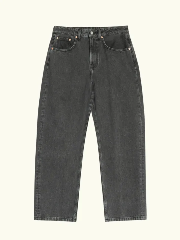 Black Relaxed Boyfriend Jean sold by iris