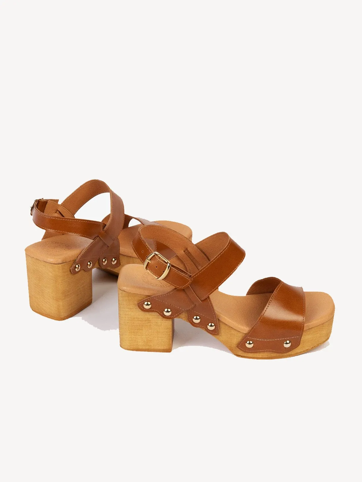 Kampala Leather Sandal Tan sold by iris product image thumbnail 2