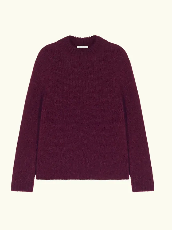 Lorraine Jumper – Burgundy made by iris