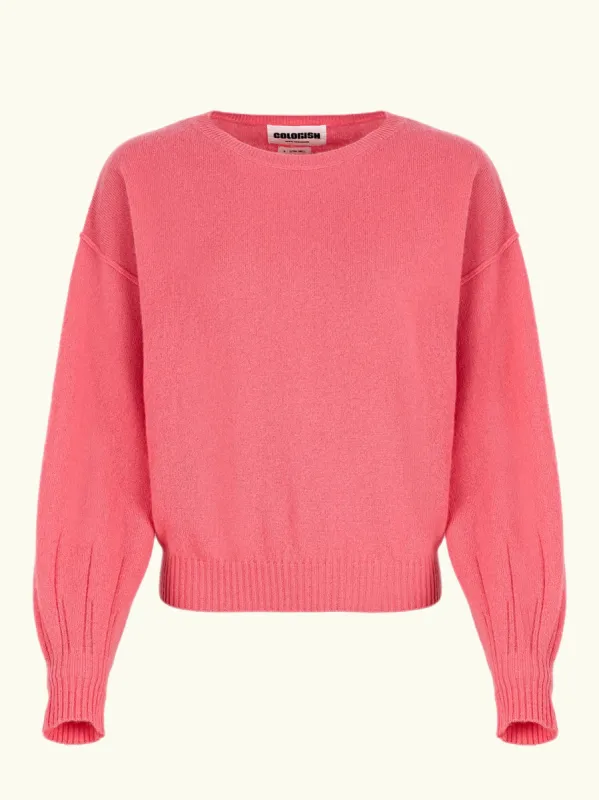 Abby Balloon Sweater - Pink made by iris