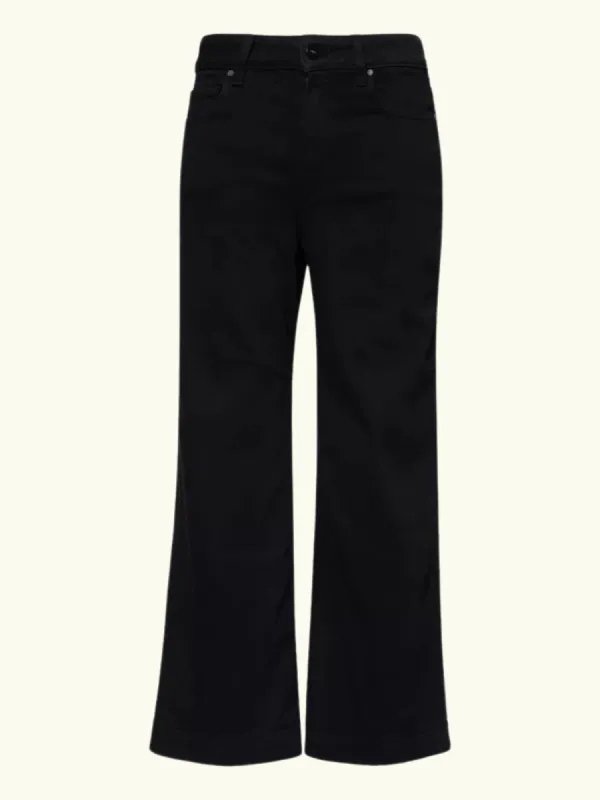Anessa Wide Leg Jeans - Black made by iris