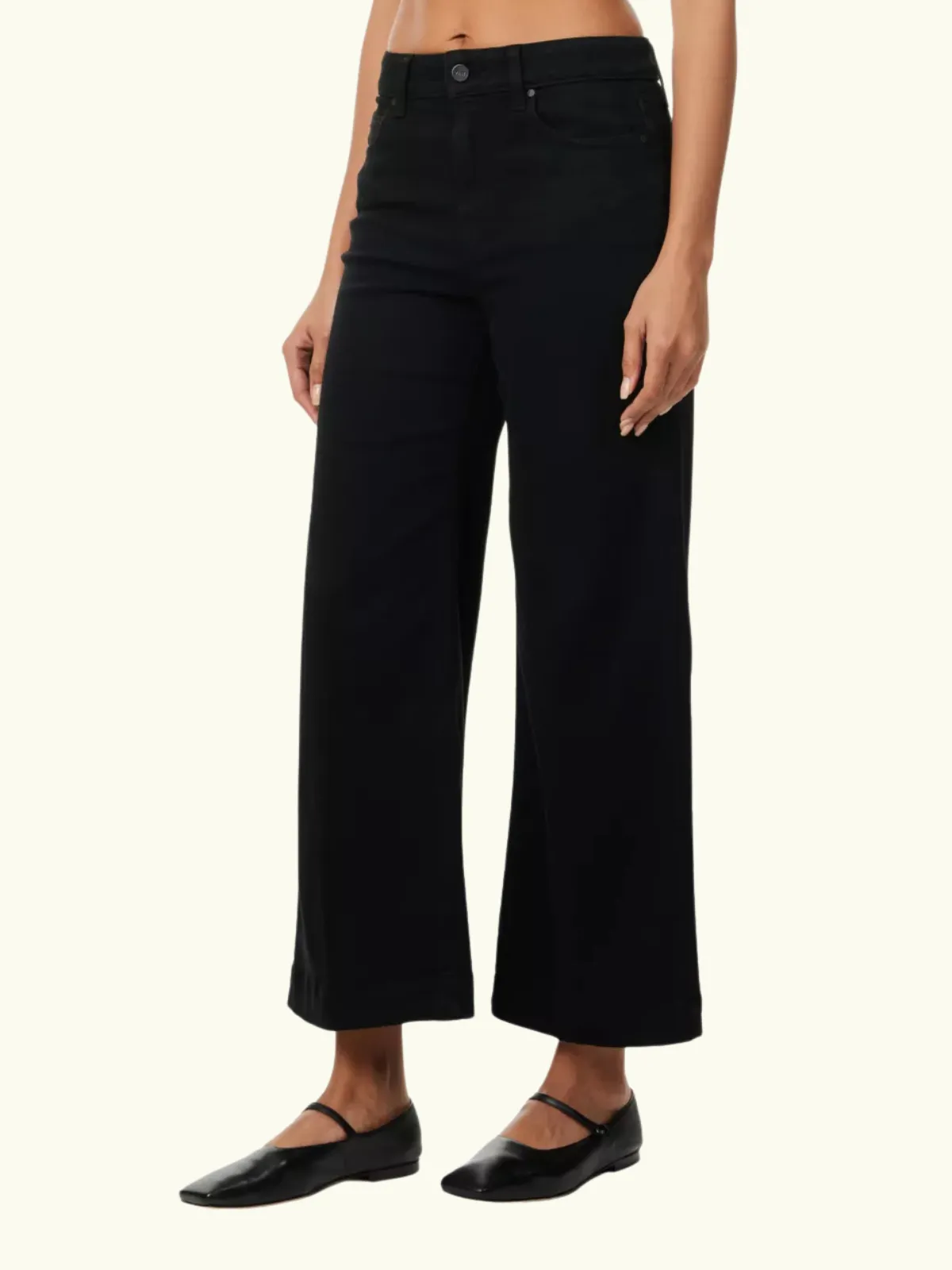Anessa Wide Leg Jeans - Black sold by iris product image thumbnail 2